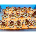 黃色蓮花被 108朵 卍字被 04