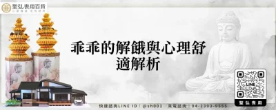乖乖的解餓與心理舒適解析