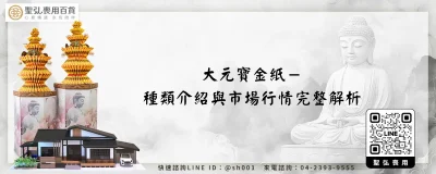 大元寶金紙－種類介紹與市場行情完整解析